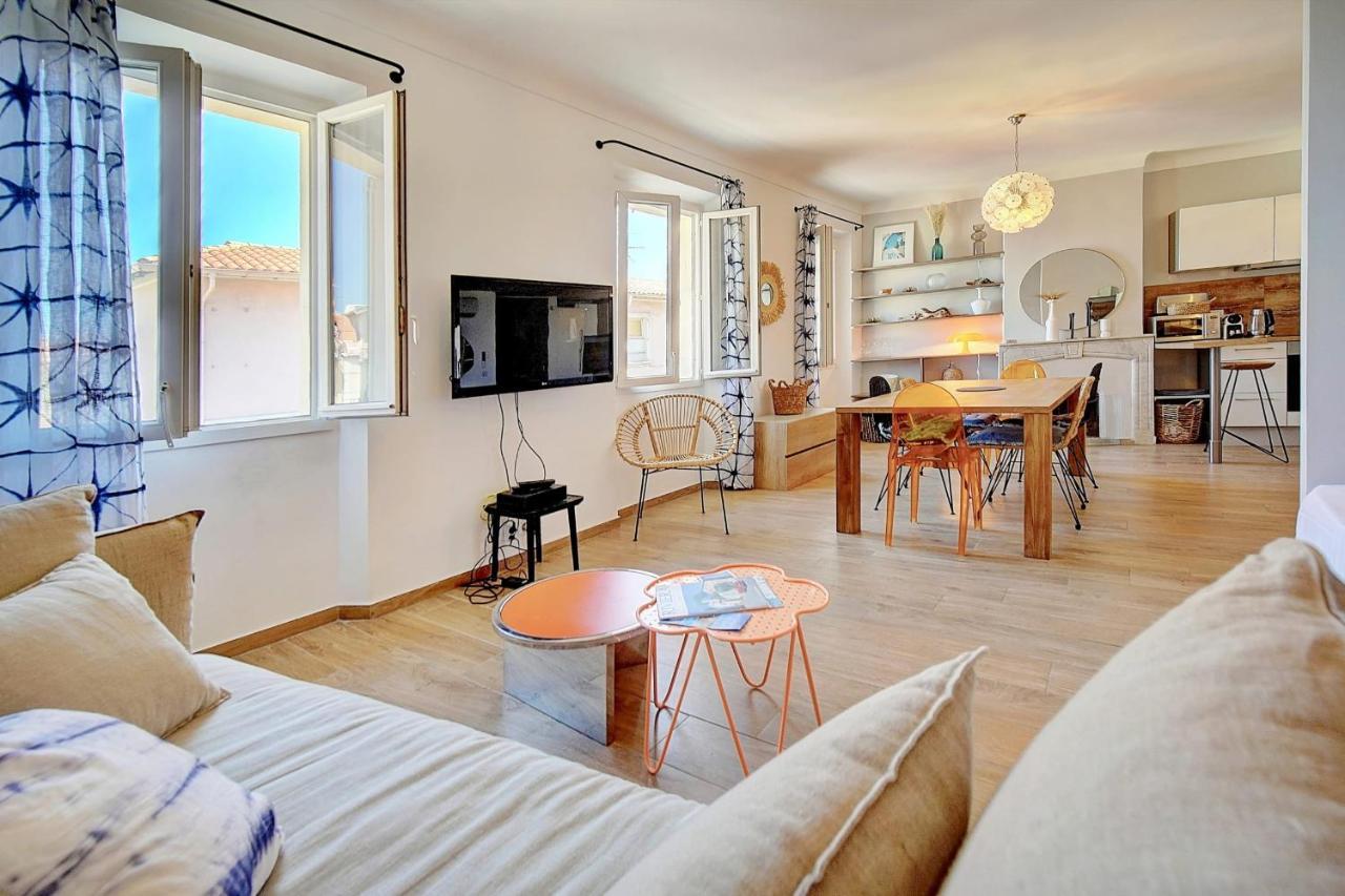 Immogroom - Sea View Apartment - 3 Min From Beach - Ac Cannes Luaran gambar
