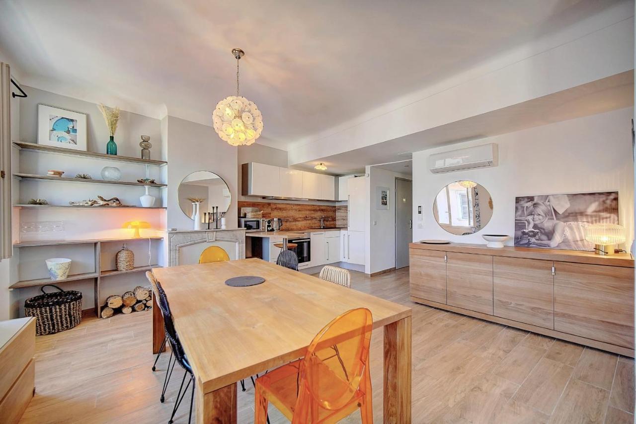Immogroom - Sea View Apartment - 3 Min From Beach - Ac Cannes Luaran gambar