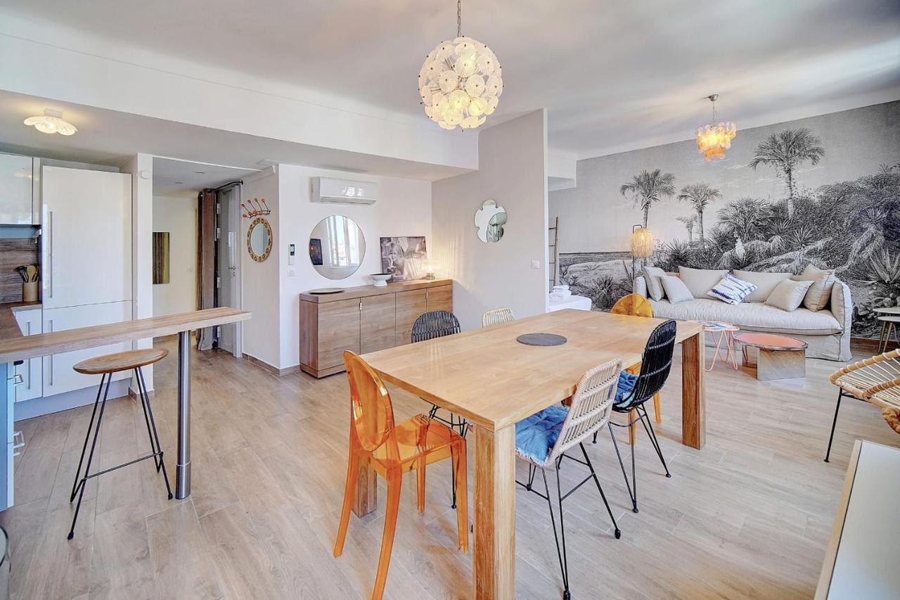 Immogroom - Sea View Apartment - 3 Min From Beach - Ac Cannes Luaran gambar